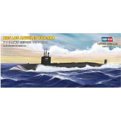 Hobby Boss USS SSN-688 Los Angeles Onderzeeboot Modelbouwset - 1:700 Hobby Boss USS SSN-688 Los Angeles Onderzeeboot Modelbouwset - 1:700