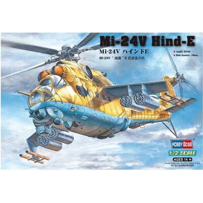Hobby Boss Mil Mi-24 Hind 1:72 - Aircraft Model Kit Hobby Boss Mil Mi-24 Hind 1:72 - Aircraft Model Kit