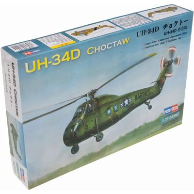 Kit de modèle d'avion Sikorsky UH-34D Choctaw 1:72 - Hobby Boss - Publicité Kit de modèle d'avion Sikorsky UH-34D Choctaw 1:72 - Hobby Boss - Publicité