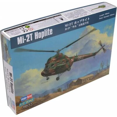 Hobby Boss Mil Mi-2T Hoplite 1:72 Modèle - Kit Avion - Publicité Hobby Boss Mil Mi-2T Hoplite 1:72 Modèle - Kit Avion - Publicité