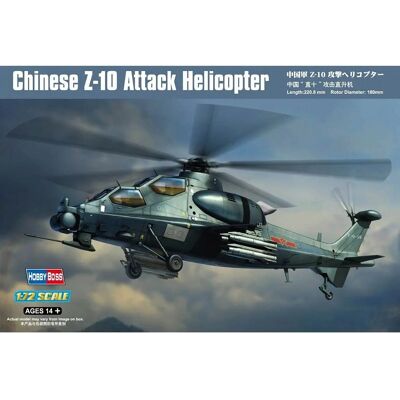 Hobby Boss Z-10 Chinesischer Hubschrauber Modell - 1:72 Maßstab - Flugzeugbausatz Hobby Boss Z-10 Chinesischer Hubschrauber Modell - 1:72 Maßstab - Flugzeugbausatz