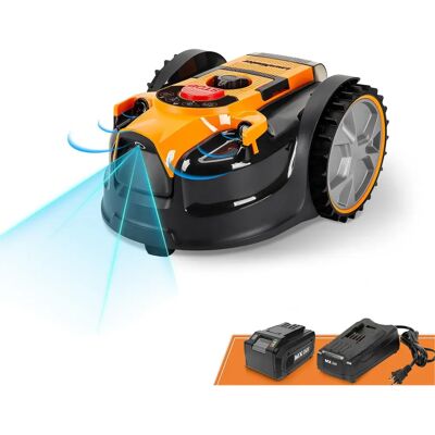 Lawnmaster - OcuMow VBRM16 - Tondeuse robotisée - Publicité Lawnmaster - OcuMow VBRM16 - Tondeuse robotisée - Publicité