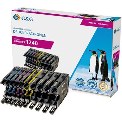 G&G - NP-B-0075BK - Svart - Bläckpatron G&G - NP-B-0075BK - Svart - Bläckpatron