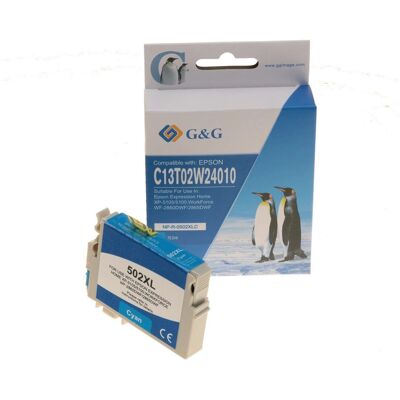 Cartouche d'encre cyan G&G NP-R-0502XLC - Cartouche d'encre Cartouche d'encre cyan G&G NP-R-0502XLC - Cartouche d'encre
