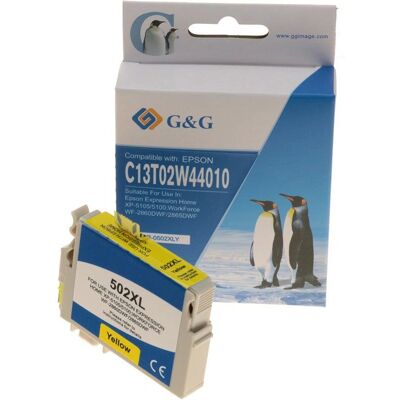 Cartouche d'encre jaune G&G NP-R-0502XLY - Cartouche d'encre - Publicité Cartouche d'encre jaune G&G NP-R-0502XLY - Cartouche d'encre - Publicité