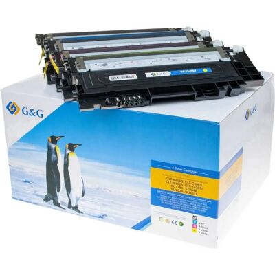 G&G - CLT-P406C - Black - Magenta - Toner cartridge G&G - CLT-P406C - Black - Magenta - Toner cartridge
