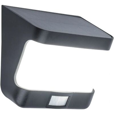 Lutec Lampada Solare da Esterno - Antracite - 8W, Sensore di Movimento Lutec Lampada Solare da Esterno - Antracite - 8W, Sensore di Movimento