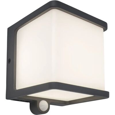Lutec DOBLO Lampada da Parete Solare - Sensore di Movimento IP54 8W 500lm Lutec DOBLO Lampada da Parete Solare - Sensore di Movimento IP54 8W 500lm
