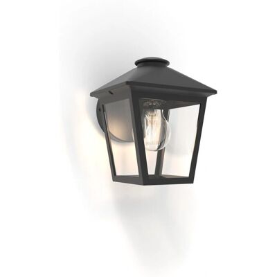 Lutec Zago Außenwandleuchte - 40W, E27, Schwarz Lutec Zago Außenwandleuchte - 40W, E27, Schwarz