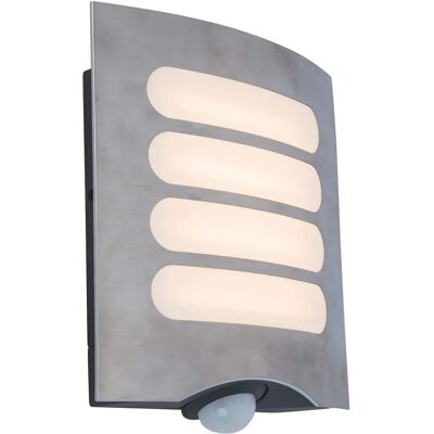 LUTEC FARELL 24cm Applique LED Esterna in Acciaio Inox - Design Moderno e Resistente LUTEC FARELL 24cm Applique LED Esterna in Acciaio Inox - Design Moderno e Resistente