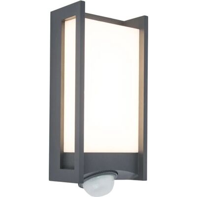Lutec QUBO Lampada da Parete Esterni - Sensore di Movimento IP54 Lutec QUBO Lampada da Parete Esterni - Sensore di Movimento IP54