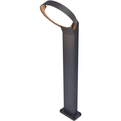 LUTEC POLO Faro da terra esterno LED - 15W, Grigio, IP54 LUTEC POLO Faro da terra esterno LED - 15W, Grigio, IP54