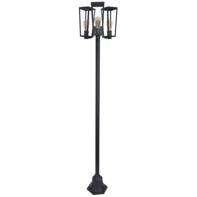 Lutec 7196603012 Lampada da giardino esterna - IP44 Nero Lutec 7196603012 Lampada da giardino esterna - IP44 Nero