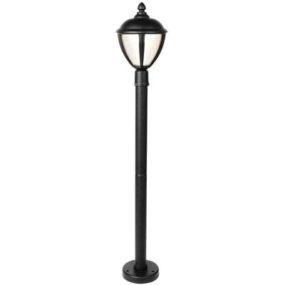 Lutec Unite Lampada Esterno LED - 9W, Nero, 16.5x98.5cm Lutec Unite Lampada Esterno LED - 9W, Nero, 16.5x98.5cm
