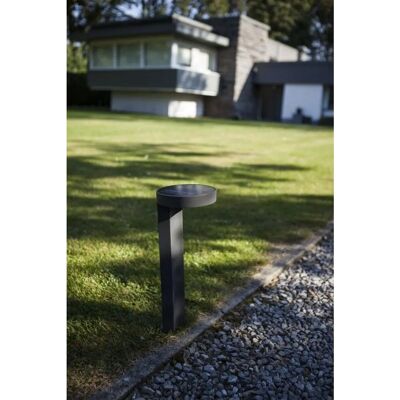 Lutec Diso Faro Solare Esterno - 2W, Grigio Lutec Diso Faro Solare Esterno - 2W, Grigio