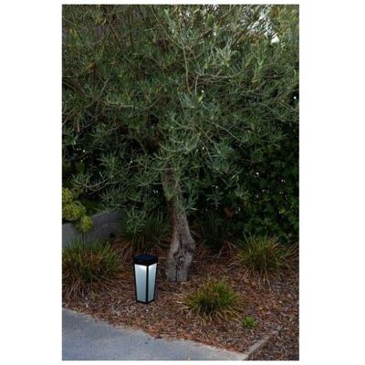 Lutec Lampada Solare Dias Nera - Faro da Giardino con Controllo Bluetooth Lutec Lampada Solare Dias Nera - Faro da Giardino con Controllo Bluetooth