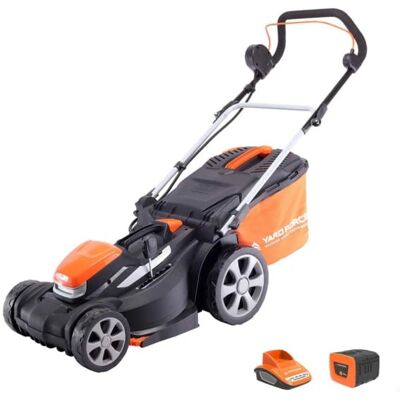 Yard Force LM G40A Tondeuse à Gazon Batterie - 40cm, 40V, 500m² - Publicité Yard Force LM G40A Tondeuse à Gazon Batterie - 40cm, 40V, 500m² - Publicité
