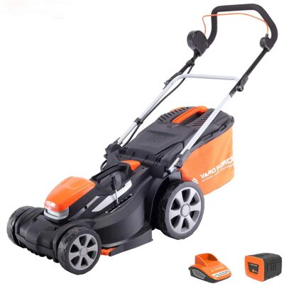 Yard Force 40V 34cm Cordless Lawnmower - Small to Medium Lawns Yard Force 40V 34cm Cordless Lawnmower - Small to Medium Lawns
