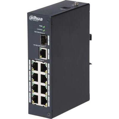 Dahua Technology DH-PFS3110-8T Unmanaged Ethernet Switch - 8 Ports, 1 SFP, 1 Uplink Dahua Technology DH-PFS3110-8T Unmanaged Ethernet Switch - 8 Ports, 1 SFP, 1 Uplink