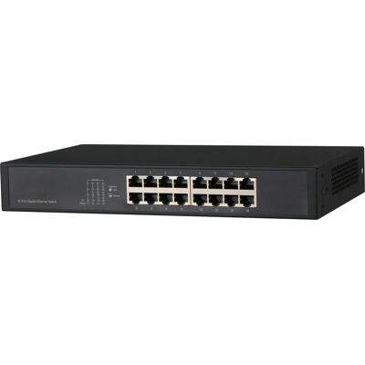 Dahua Technology PFS3016-16GT Netzwerk-Switch - 16 Ports Unmanaged Gigabit Ethernet Schwarz Dahua Technology PFS3016-16GT Netzwerk-Switch - 16 Ports Unmanaged Gigabit Ethernet Schwarz