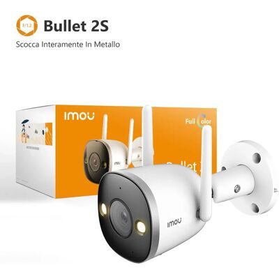 Imou Bullet 2S - Telecamera di Sicurezza a Colori 1080P Imou Bullet 2S - Telecamera di Sicurezza a Colori 1080P