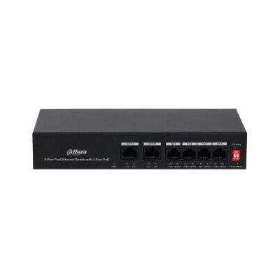 Dahua Technology PFS3006-4ET-36 Netzwerkswitch - 4-Port PoE Ethernet Dahua Technology PFS3006-4ET-36 Netzwerkswitch - 4-Port PoE Ethernet