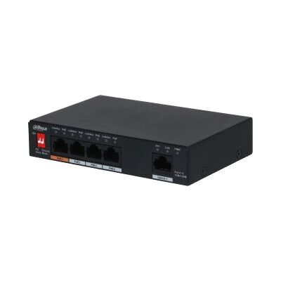 Dahua Technology PFS3005-4ET-60 Layer 2 Gigabit Ethernet Switch - 4 PoE-Ports Dahua Technology PFS3005-4ET-60 Layer 2 Gigabit Ethernet Switch - 4 PoE-Ports