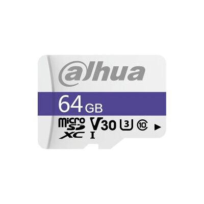 Carte MicroSD Dahua Technology C100 64GB - Classe 10, UHS-I - Publicité Carte MicroSD Dahua Technology C100 64GB - Classe 10, UHS-I - Publicité