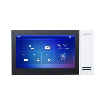 Sistema de videointerfono Dahua VTH2421FW - Negro/Blanco Sistema de videointerfono Dahua VTH2421FW - Negro/Blanco