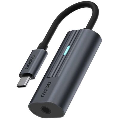 Rapoo UCA-1002 Adaptateur USB-C vers 3,5 mm - Carte d'interface - Publicité Rapoo UCA-1002 Adaptateur USB-C vers 3,5 mm - Carte d'interface - Publicité