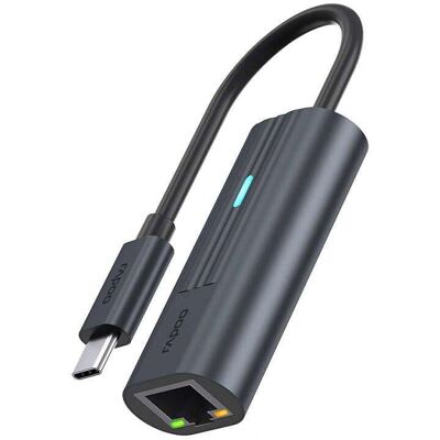 Rapoo UCA-1006 USB-C to Gigabit LAN - Liitäntäkortti Rapoo UCA-1006 USB-C to Gigabit LAN - Liitäntäkortti