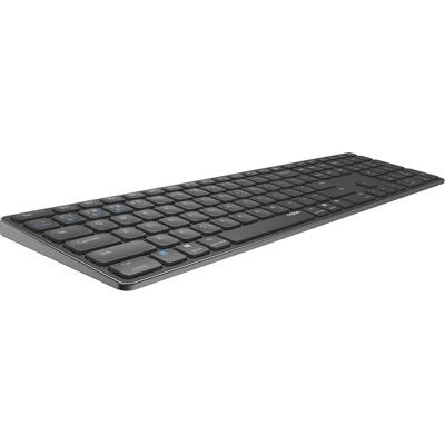 RAPOO Trådlös Multi-Mode Tangentbord E9800M - Mörkgrå RAPOO Trådlös Multi-Mode Tangentbord E9800M - Mörkgrå