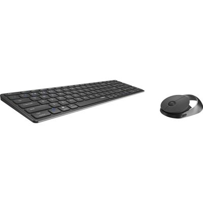 RAPOO Kabelloses Tastatur/Maus-Set 9750M - Multi-Mode, Dunkelgrau RAPOO Kabelloses Tastatur/Maus-Set 9750M - Multi-Mode, Dunkelgrau