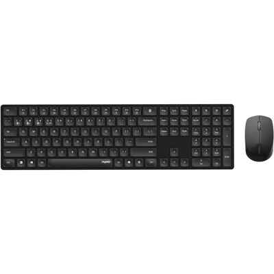 Rapoo 8020M Kabellose Multi-Mode-Deskset - Schwarz Rapoo 8020M Kabellose Multi-Mode-Deskset - Schwarz