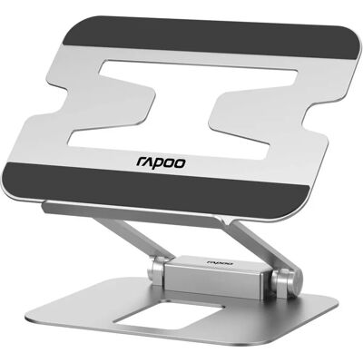 Rapoo UCS-5001 Silver Laptop Stand - Laptop Stand with 5-in-1 USB-C Hub Rapoo UCS-5001 Silver Laptop Stand - Laptop Stand with 5-in-1 USB-C Hub