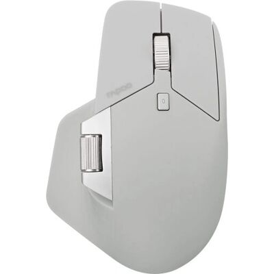 Mouse multi-modo wireless Rapoo MT760L - 4000 DPI - Grigio nero Mouse multi-modo wireless Rapoo MT760L - 4000 DPI - Grigio nero