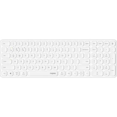 Rapoo E9310M Draadloos Toetsenbord - Bluetooth/Radio, Wit Rapoo E9310M Draadloos Toetsenbord - Bluetooth/Radio, Wit