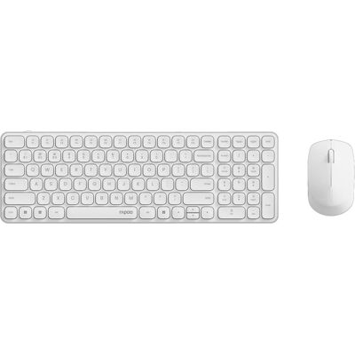 Rapoo 9310M Multi-Mode-Deskset Weiss - Kabellos - Tastatur Rapoo 9310M Multi-Mode-Deskset Weiss - Kabellos - Tastatur