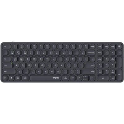 Rapoo E9710M Tangentbord - Multimodalt trådlöst & Bluetooth - Mörkgrå Rapoo E9710M Tangentbord - Multimodalt trådlöst & Bluetooth - Mörkgrå