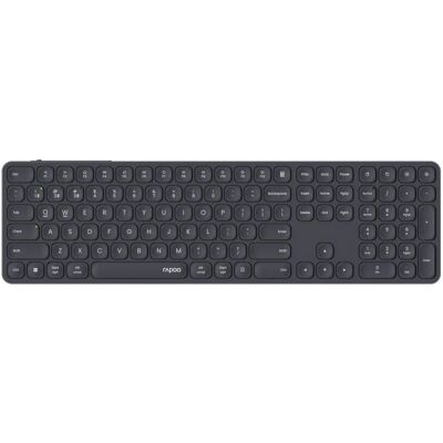 Rapoo E9810M Kabellose Tastatur - Deutsch QWERTZ Dunkelgrau Rapoo E9810M Kabellose Tastatur - Deutsch QWERTZ Dunkelgrau