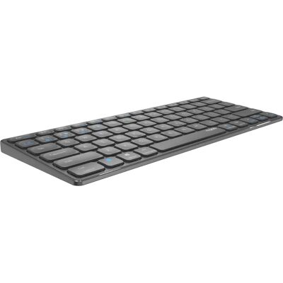Rapoo E9600M kabellose Multimodus-Tastatur - Dunkelgrau Rapoo E9600M kabellose Multimodus-Tastatur - Dunkelgrau