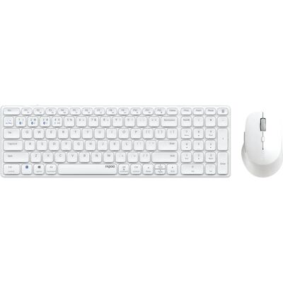 Hama 9700M Funk-Tastatur-Maus-Set - Multimode, Weiß Hama 9700M Funk-Tastatur-Maus-Set - Multimode, Weiß