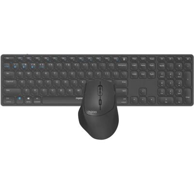 Hama 9800M Kabelloses Tastatur-Maus-Set - Grau Hama 9800M Kabelloses Tastatur-Maus-Set - Grau
