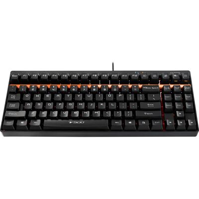 Tastiera da gioco meccanica Rapoo V500 - Layout UK compatto Tastiera da gioco meccanica Rapoo V500 - Layout UK compatto