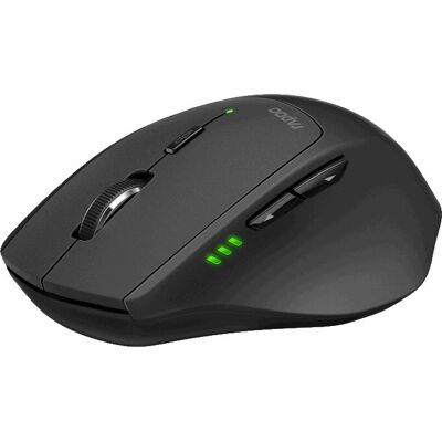Souris sans fil Rapoo MT550 - Ergonomique, 1600 DPI, Bluetooth & 2,4 GHz - Publicité Souris sans fil Rapoo MT550 - Ergonomique, 1600 DPI, Bluetooth & 2,4 GHz - Publicité