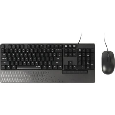Rapoo - NX2000 - Bekabeld - Blauw - Keyboard and Mouse Rapoo - NX2000 - Bekabeld - Blauw - Keyboard and Mouse