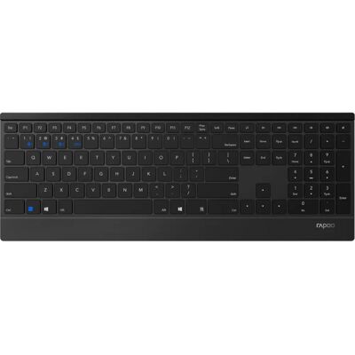 Rapoo 9500M Wireless Keyboard Mouse Set - Black Rapoo 9500M Wireless Keyboard Mouse Set - Black