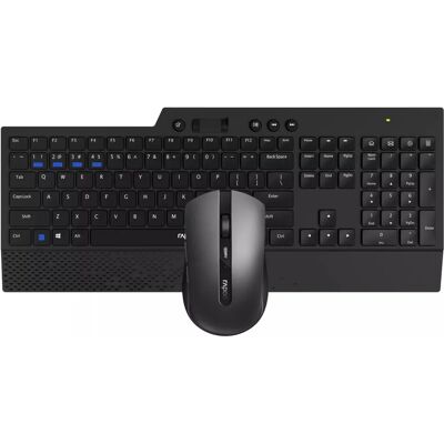 Rapoo - 8200T - US QWERTY - Zwart - Toetsenbord en muis Rapoo - 8200T - US QWERTY - Zwart - Toetsenbord en muis