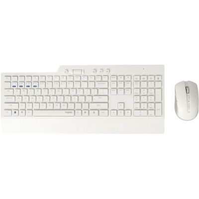 Teclado y Ratón Inalámbricos Rapoo 8200T - Bluetooth - 1600 dpi - Óptico - Diseño Portugués Teclado y Ratón Inalámbricos Rapoo 8200T - Bluetooth - 1600 dpi - Óptico - Diseño Portugués