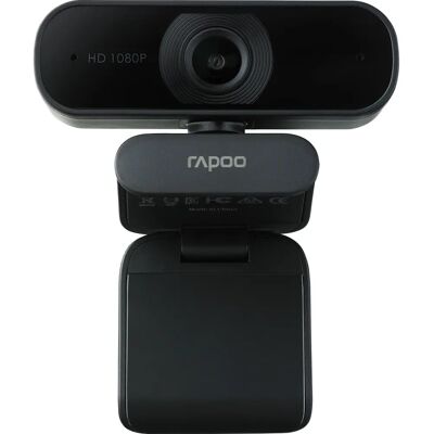 Rapoo XW180 Full HD Webcam - Noise Cancelling Mic - 80° View - Plug & Play Rapoo XW180 Full HD Webcam - Noise Cancelling Mic - 80° View - Plug & Play